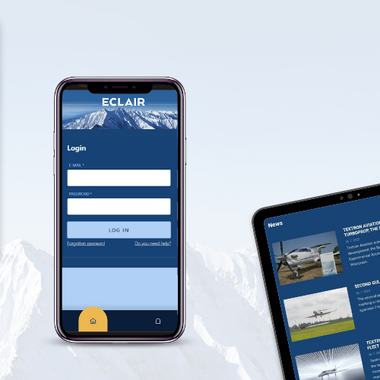  Nová aplikace Eclair Aviation