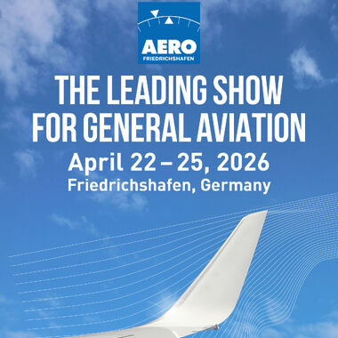 Meet us at AERO Friedrichshafen